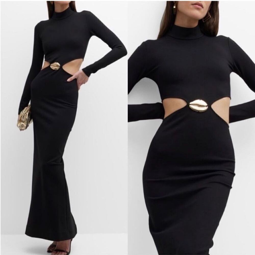 Staud Arlette Cutout Maxi Dress XL